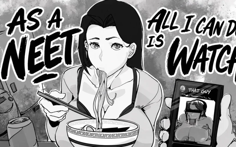 As a NEET, All I Can Do is Watch cover Final – Ren'Py adult game by Color fatigue free download