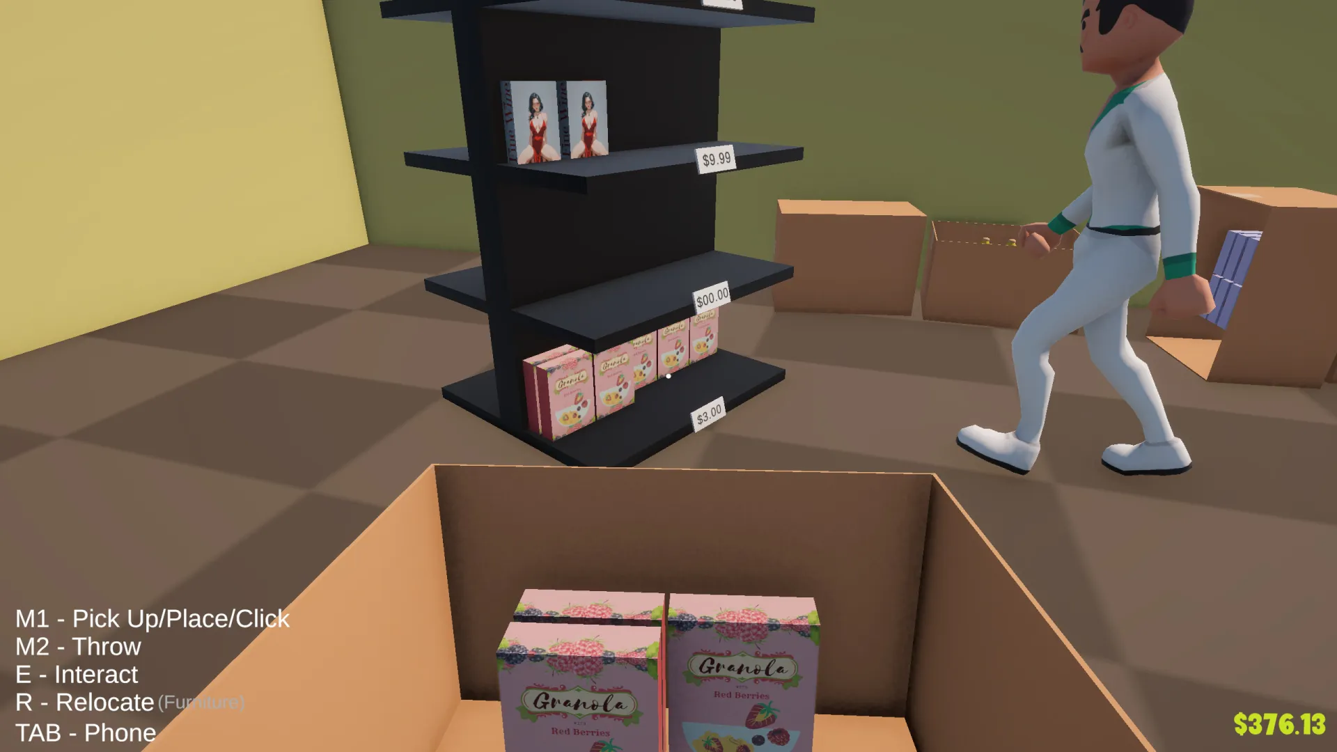 Sneaky Store Owner gameplay screenshot 4 (Ren'Py adult game) by NukeGH05T – free download