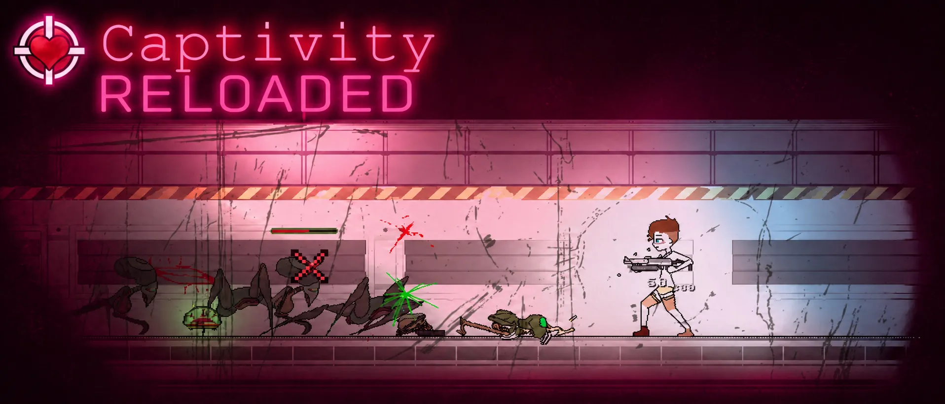Captivity Reloaded cover 2.1.2 – Ren'Py adult game by Saint Peverell free download