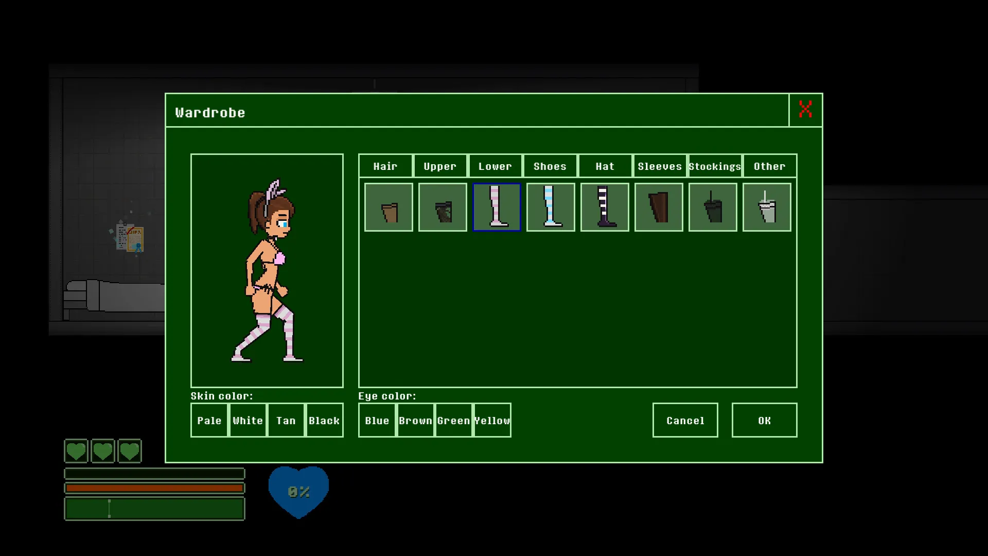 Captivity Reloaded gameplay screenshot 1 (Ren'Py adult game) by Saint Peverell – free download