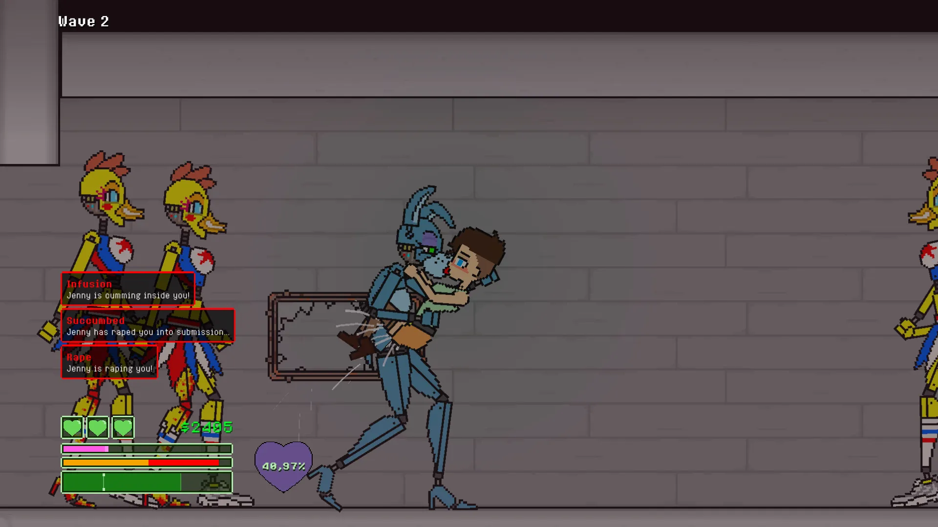 Captivity Reloaded gameplay screenshot 7 (Ren'Py adult game) by Saint Peverell – free download