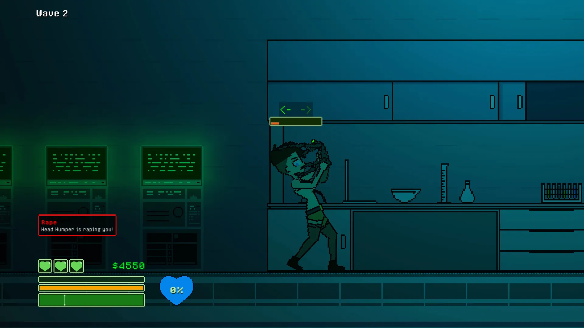 Captivity Reloaded gameplay screenshot 3 (Ren'Py adult game) by Saint Peverell – free download