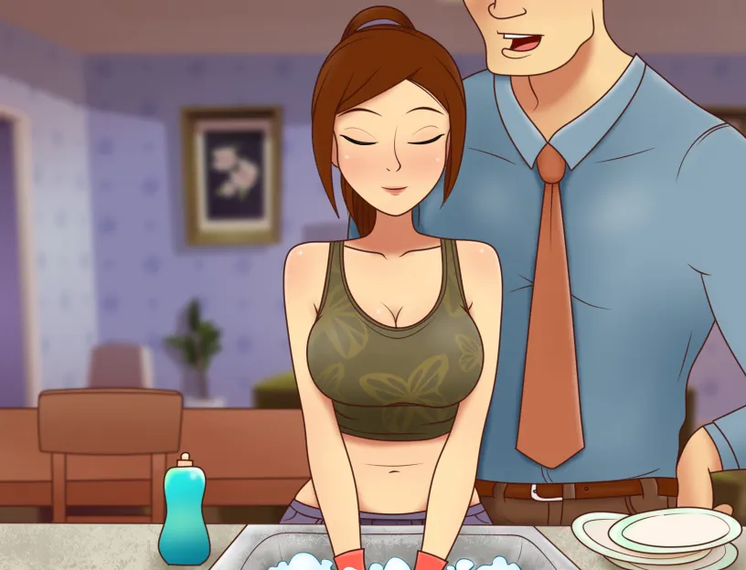 Marriage Matters gameplay screenshot 6 (Ren'Py adult game) by HNStudy – free download
