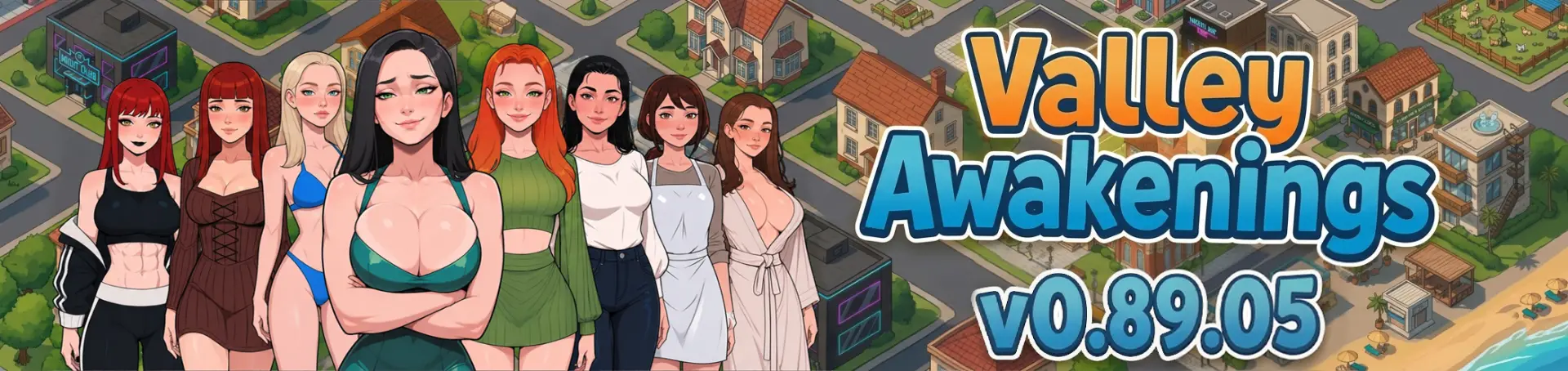 Valley Awakening cover 0.90.01F – Ren'Py adult game by Wargnema free download