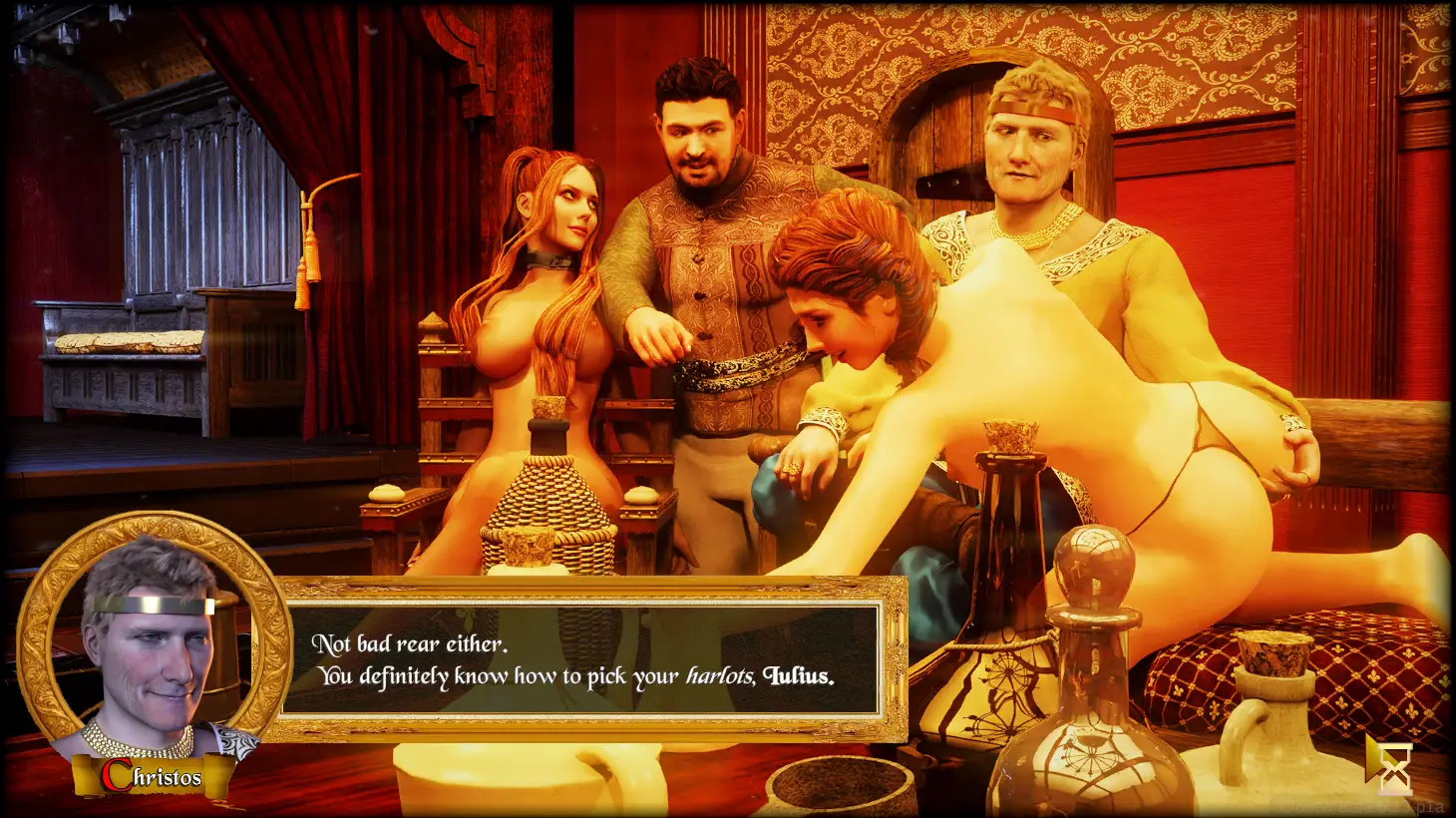 Battle for Luvia: Armored Romance gameplay screenshot 6 (Ren'Py adult game) by Seventh Vixen – free download