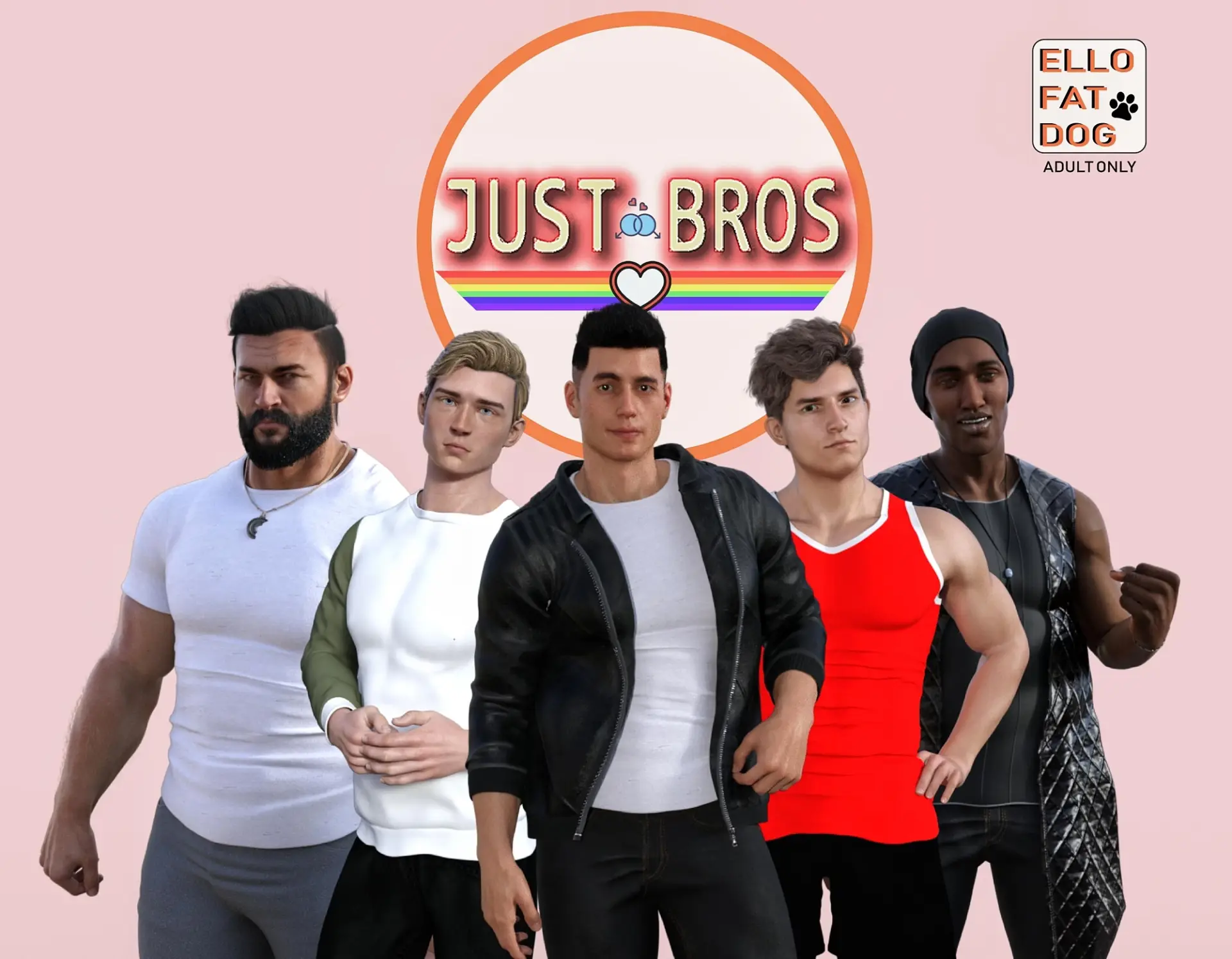 Just Bros cover 2.34 – Ren'Py adult game by Ello Fat Dog free download