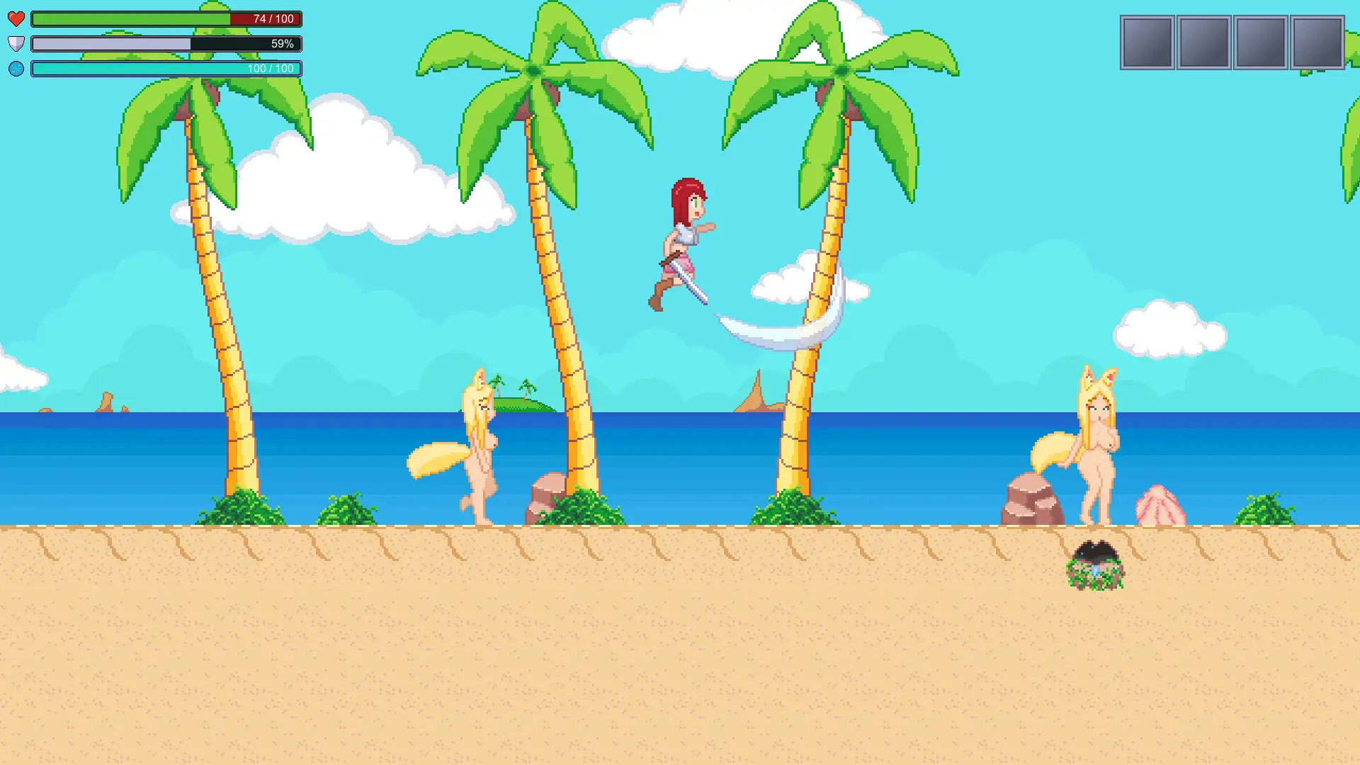 Mystic Knight Maya gameplay screenshot 3 (Ren'Py adult game) by Mega Blue Ball – free download