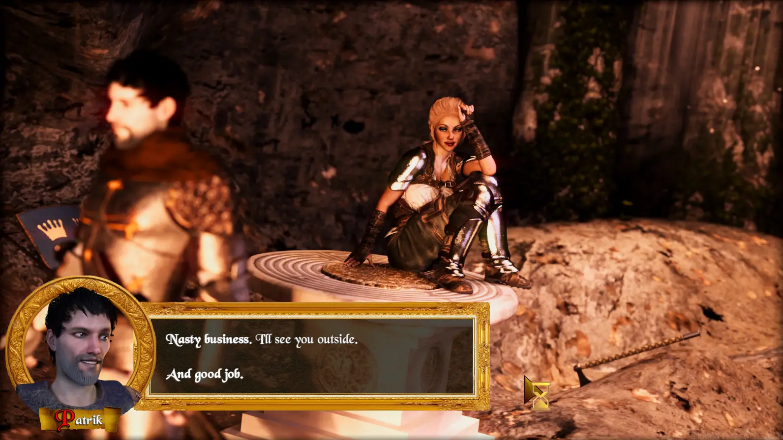 Battle for Luvia: Armored Romance gameplay screenshot 9 (Ren'Py adult game) by Seventh Vixen – free download