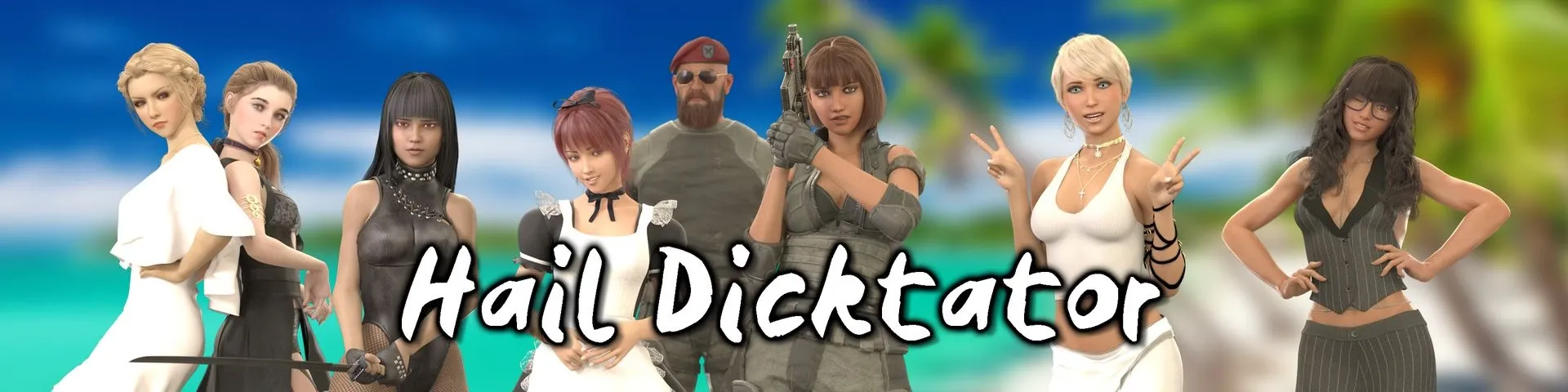 Hail Dicktator cover 0.97.1 – Ren'Py adult game by Hachigames free download