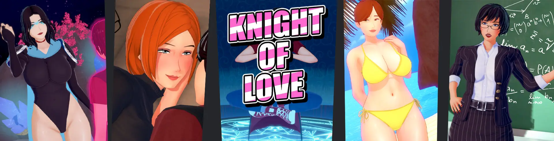 Knight of Love cover Part 1K5 – Ren'Py adult game by Slightly Pink Heart free download