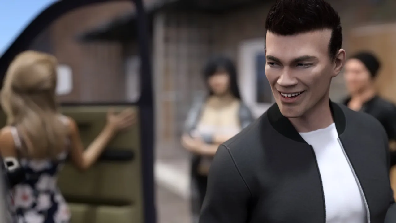 Lisa – Silence in the Rain gameplay screenshot 1 (Ren'Py adult game) by PaleGrass – free download