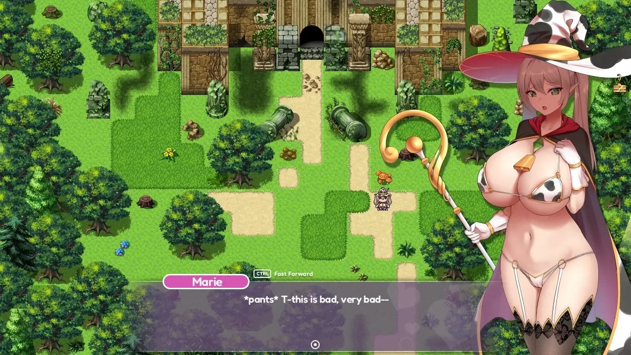 Marie’s Adventure! gameplay screenshot 5 (Ren'Py adult game) by Dearonnus – free download