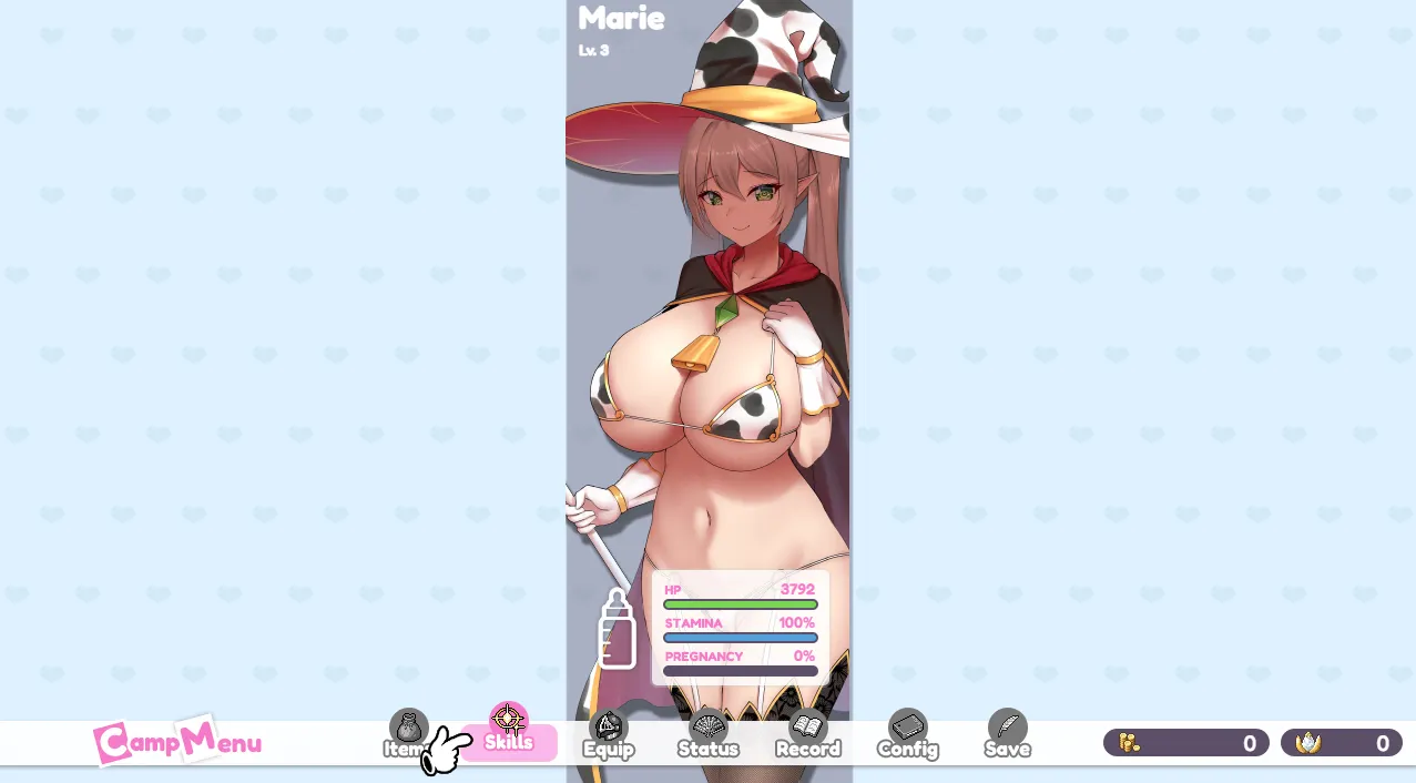 Marie’s Adventure! gameplay screenshot 6 (Ren'Py adult game) by Dearonnus – free download
