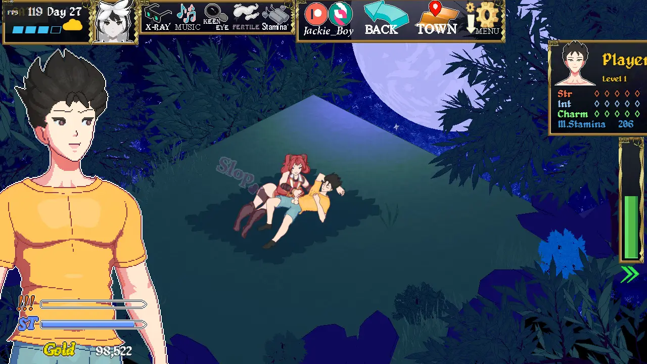 Isekai Awakening gameplay screenshot 2 (Ren'Py adult game) by Jackie Boy – free download