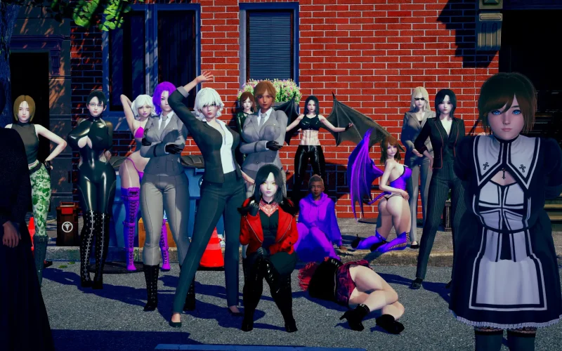 Dickgirl Dorm Revamp cover 1.6 – Ren'Py adult game by Icarus Media free download