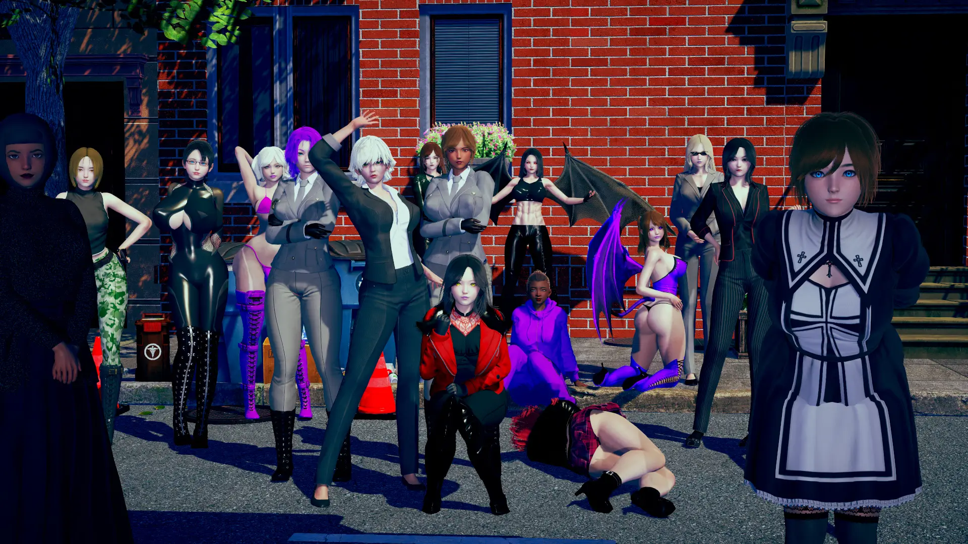 Dickgirl Dorm Revamp cover 1.6 – Ren'Py adult game by Icarus Media free download