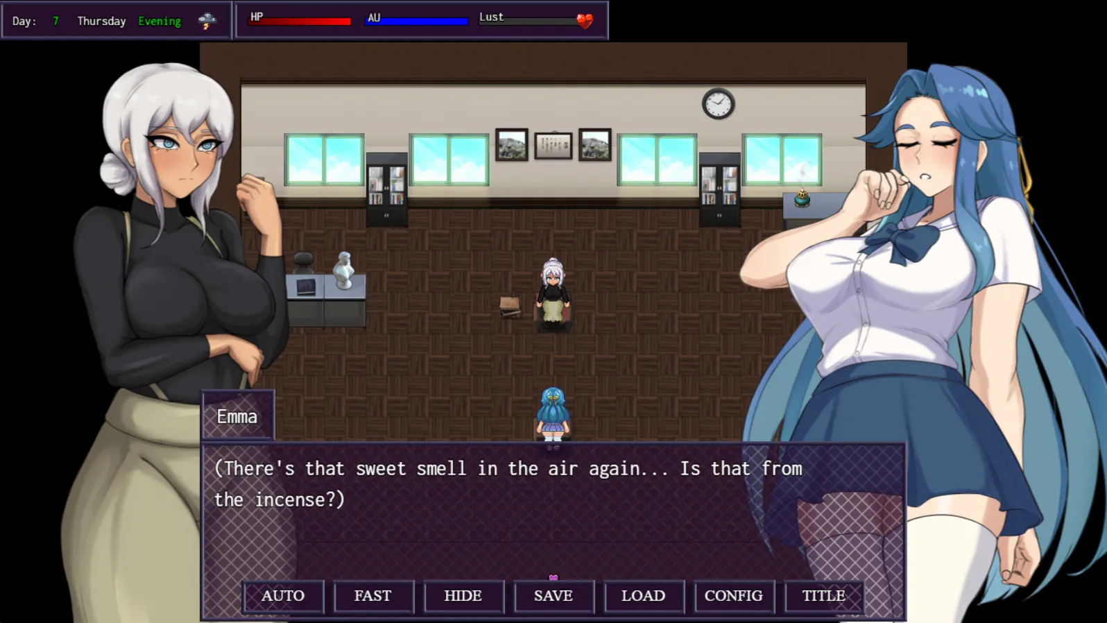 City of Secrets gameplay screenshot 1 (Ren'Py adult game) by TheDarkLight – free download