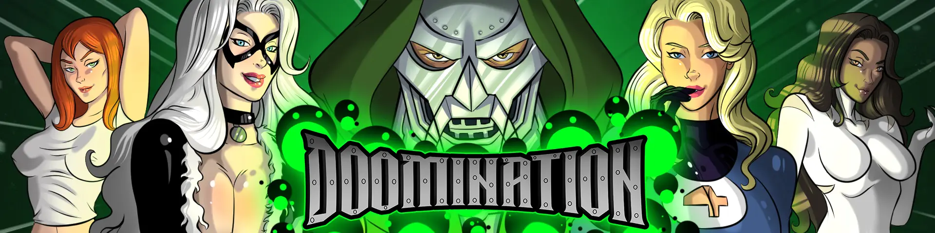 Doomination cover 0.5.0 – Ren'Py adult game by HardCorn free download