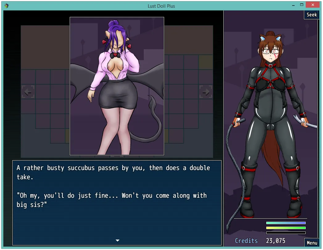 Lust Doll Plus gameplay screenshot 6 (Ren'Py adult game) by Indivi – free download
