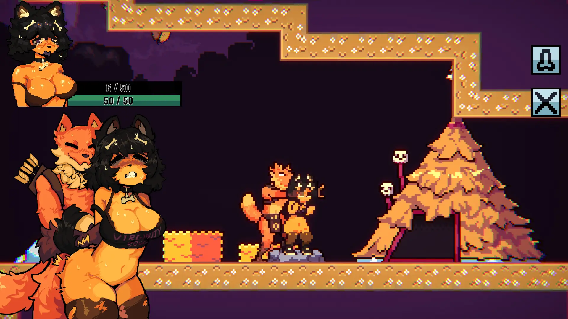 Gamer Struggles gameplay screenshot 14 (Ren'Py adult game) by The Cumbusters – free download