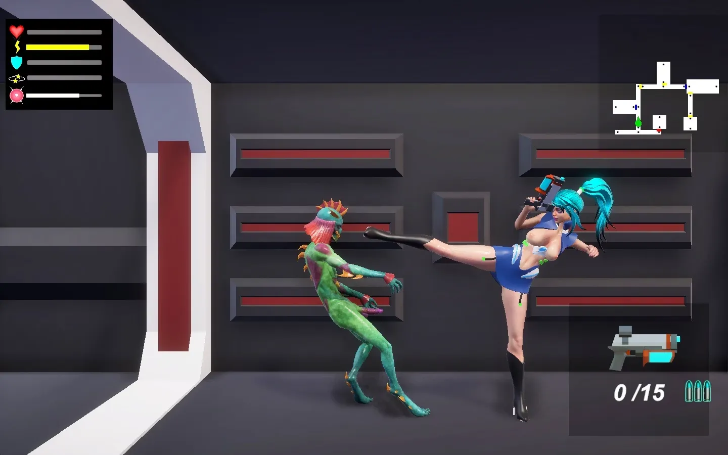 Alien Lust gameplay screenshot 4 (Ren'Py adult game) by XGroundhog – free download