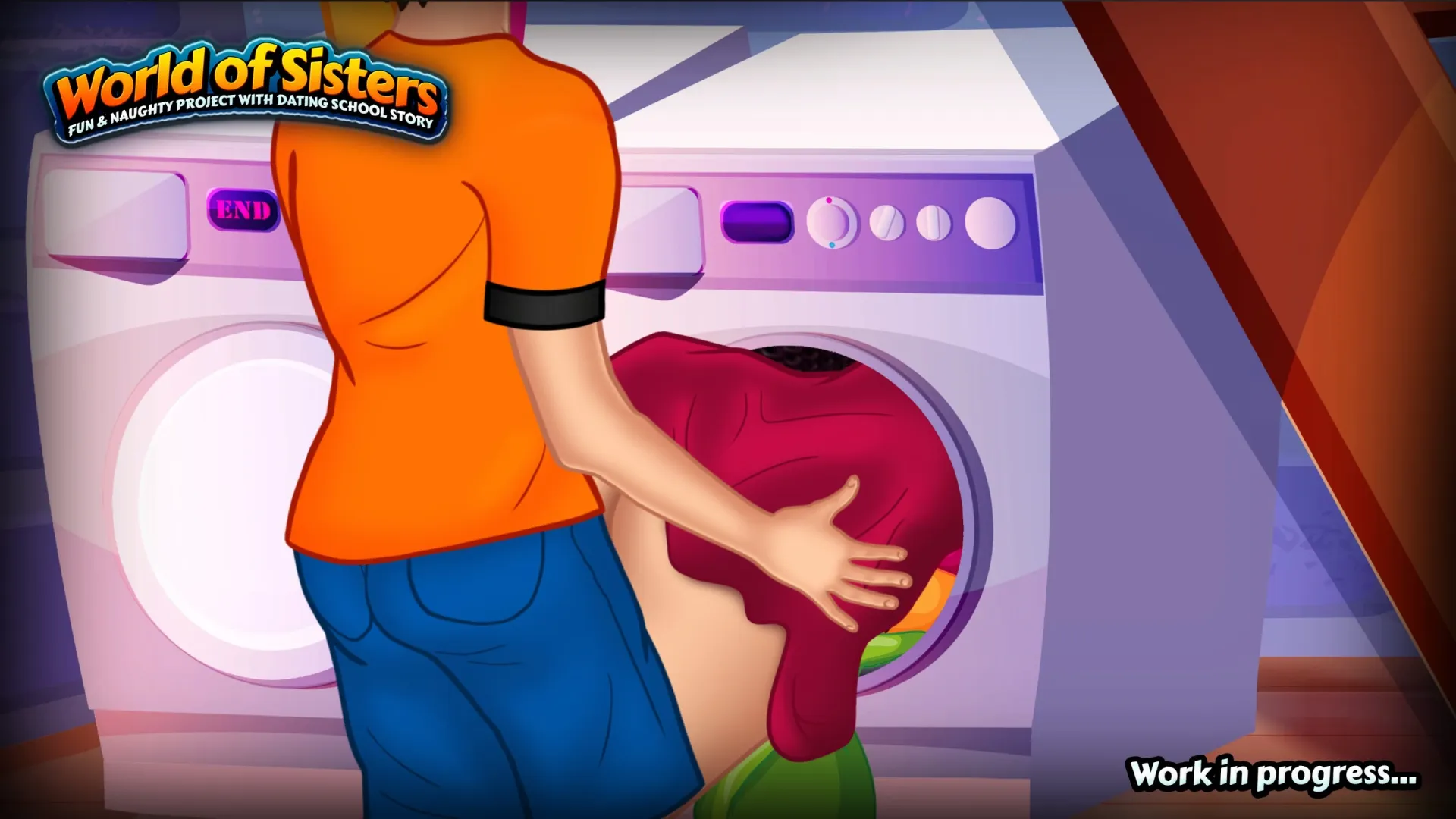 World of Sisters gameplay screenshot 22 (Ren'Py adult game) by Sexy Goddess Game Studio – free download