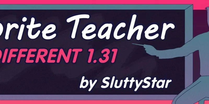 Favorite Teacher cover 1.85 – HTML adult game by SluttyStar free download