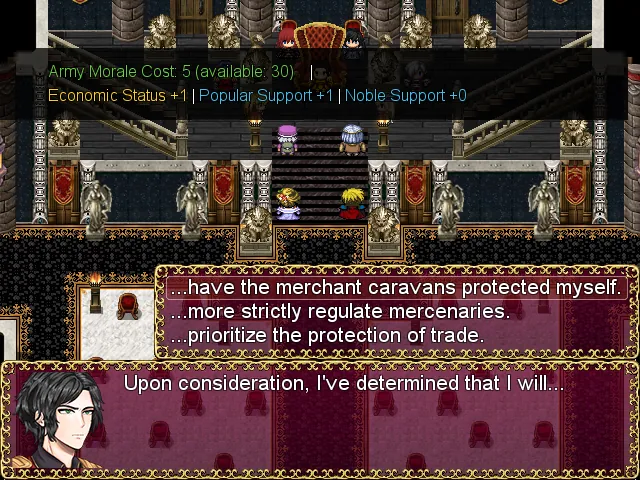 Noblesse Oblige gameplay screenshot 4 (Ren'Py adult game) by Lord Forte Games – free download