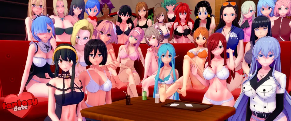 Fantasy Date cover 0.59 – Ren'Py adult game by FoxDv free download