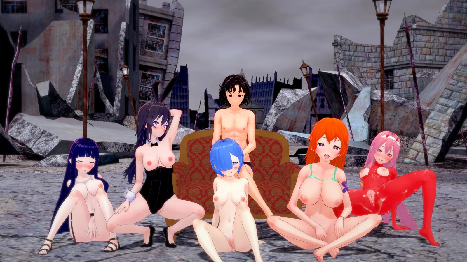 Waifu Slut School cover 0.5.8 – Ren'Py adult game by mikiraus free download