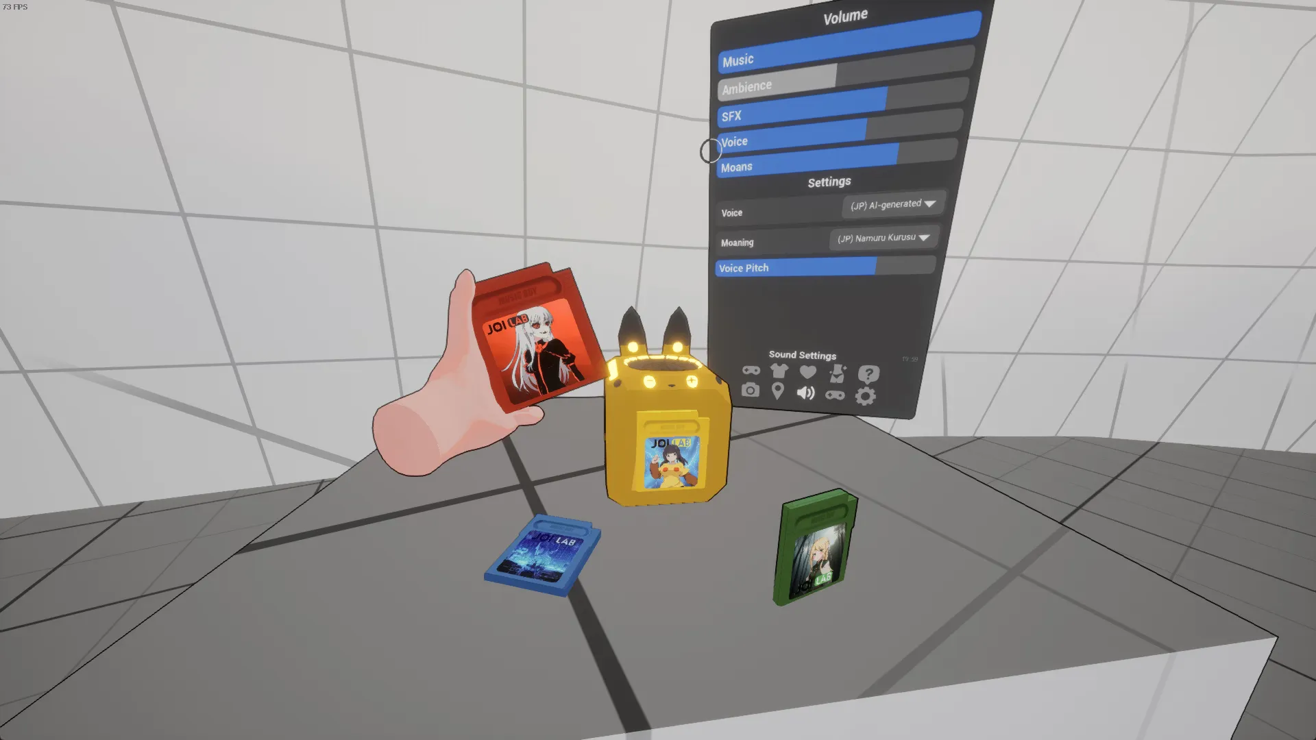 JOI Lab VR gameplay screenshot 10 (Ren'Py adult game) by Caulino – free download