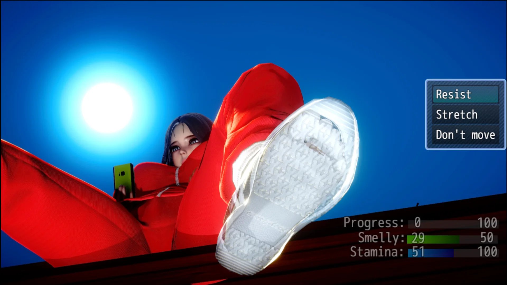 Sizeplay gameplay screenshot 1 (Ren'Py adult game) by SizeMage – free download