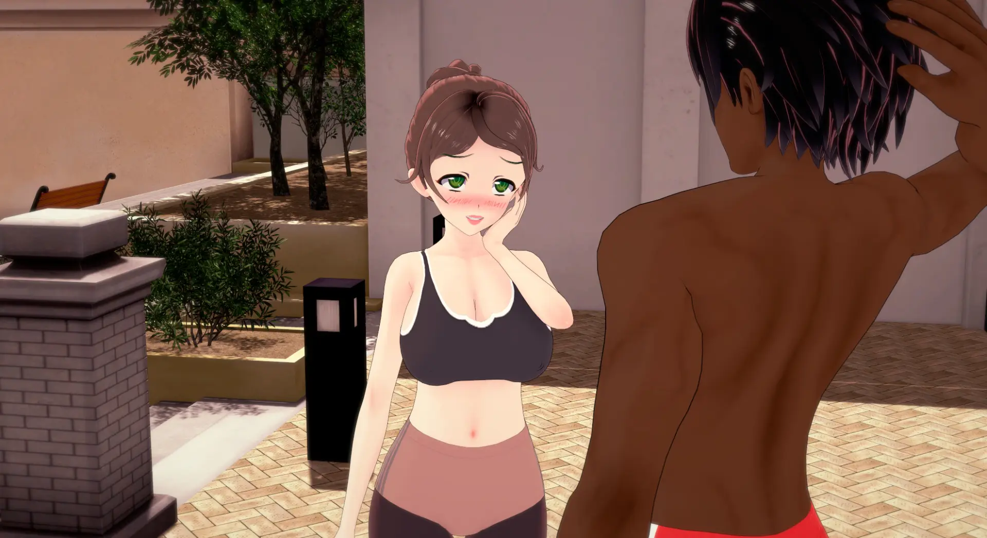 Sunny: Love to Cheat gameplay screenshot 1 (Ren'Py adult game) by Satanica Hime – free download