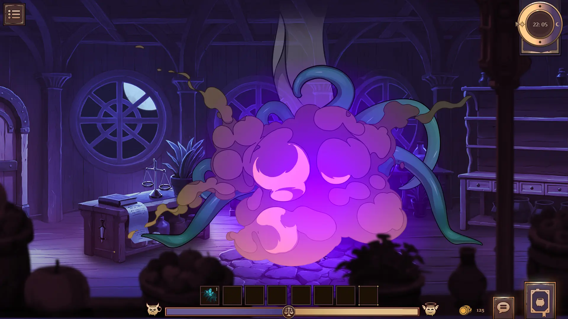 Witch Potions – Craft of Lust gameplay screenshot 4 (Ren'Py adult game) by W – free download