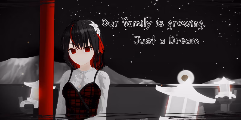 Just a Dream cover 0.11 DLC Kanna Silence – Ren'Py adult game by Nmezme free download