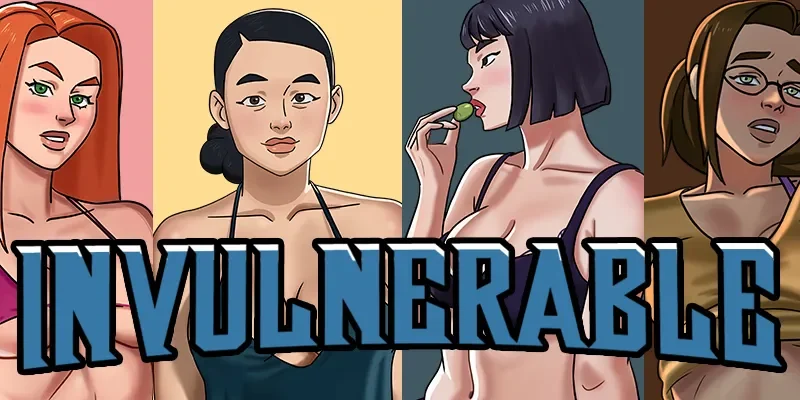 Invulnerable cover 1.09a – Ren'Py adult game by SwagFire Games free download