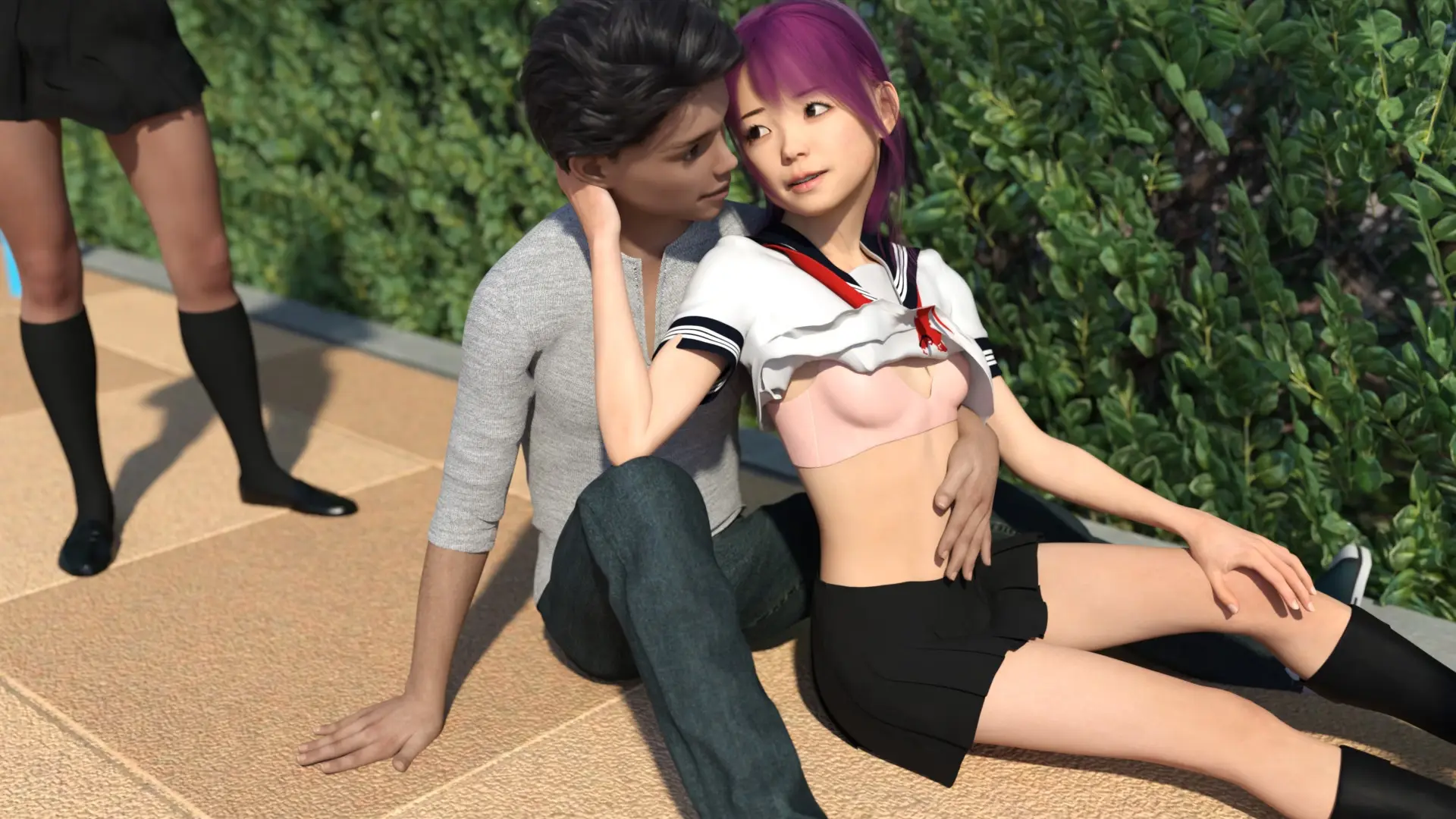 Big Brother Ultimate gameplay screenshot 3 (Ren'Py adult game) by White Silver – free download