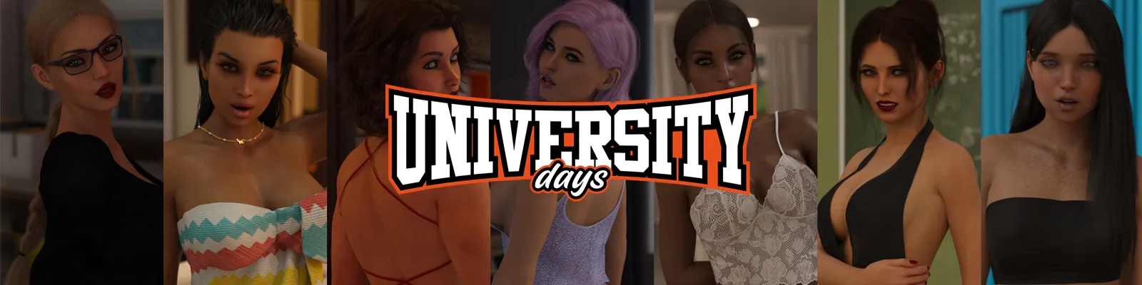 University Days cover Season 2 - Episode 11 – Ren'Py adult game by Greebo Games free download