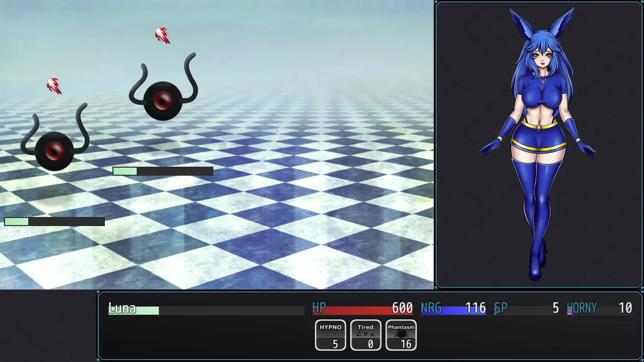 Spy Bunny Luna gameplay screenshot 3 (Ren'Py adult game) by Choyoru – free download