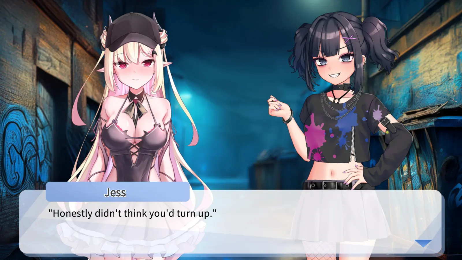 My Lovable Demon gameplay screenshot 2 (Ren'Py adult game) by Pink Tea – free download