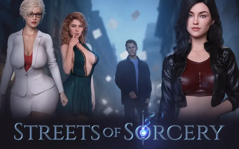 LA: Streets of Sorcery cover 1.11b – Ren'Py adult game by Bear in the Night free download