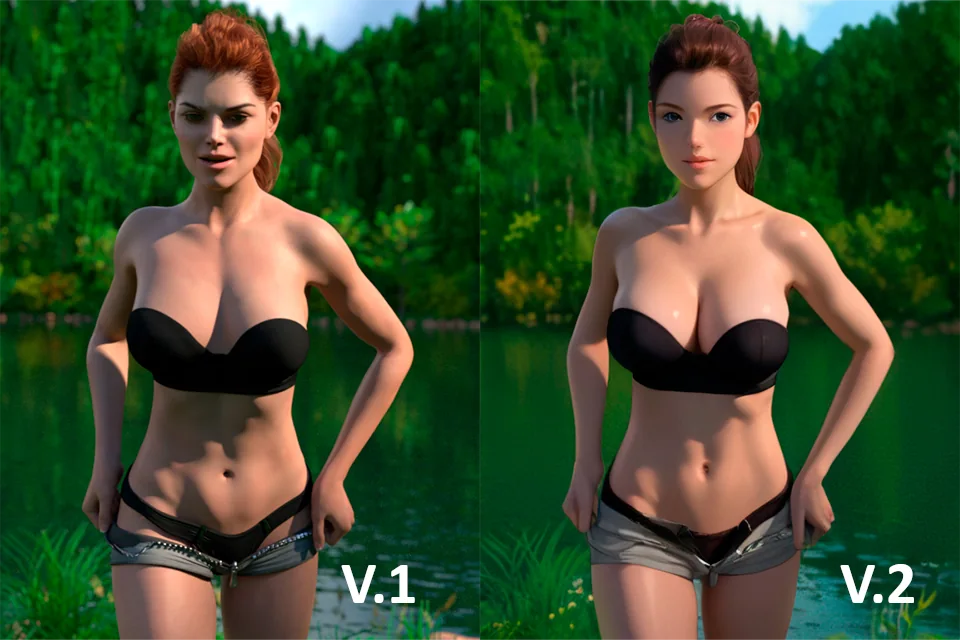 One Teacher’s Day gameplay screenshot 1 (Ren'Py adult game) by snow.forest.games – free download