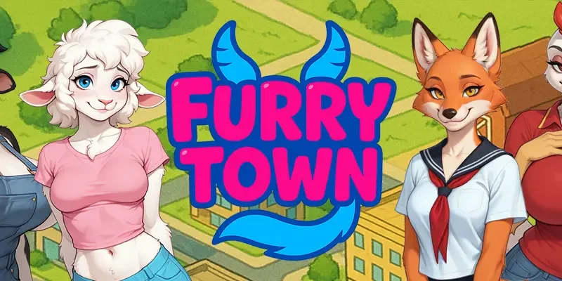 Furry Town cover 0.013 – Ren'Py adult game by lewdbits free download