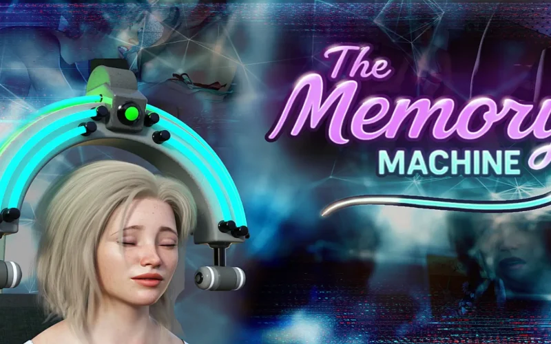 The Memory Machine cover 2.4 – Ren'Py adult game by Pixieblink free download