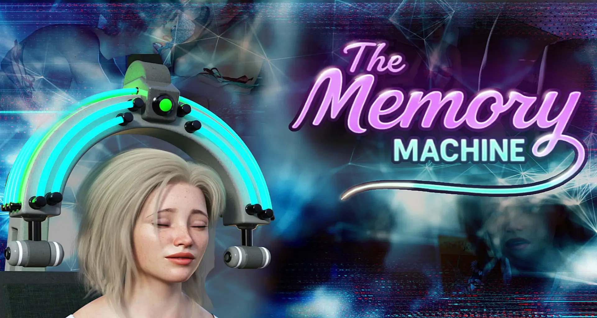 The Memory Machine cover 2.4 – Ren'Py adult game by Pixieblink free download