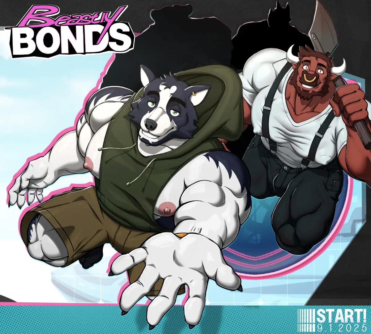 Beastly Bonds cover 0.2.7.0 – Ren'Py adult game by Dark Side Of Discovery free download