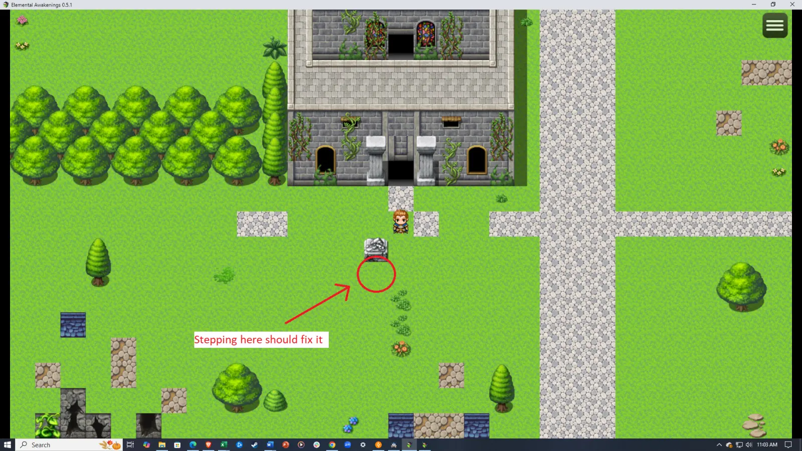 Elemental Awakenings gameplay screenshot 1 (Ren'Py adult game) by Winta Wodenson – free download