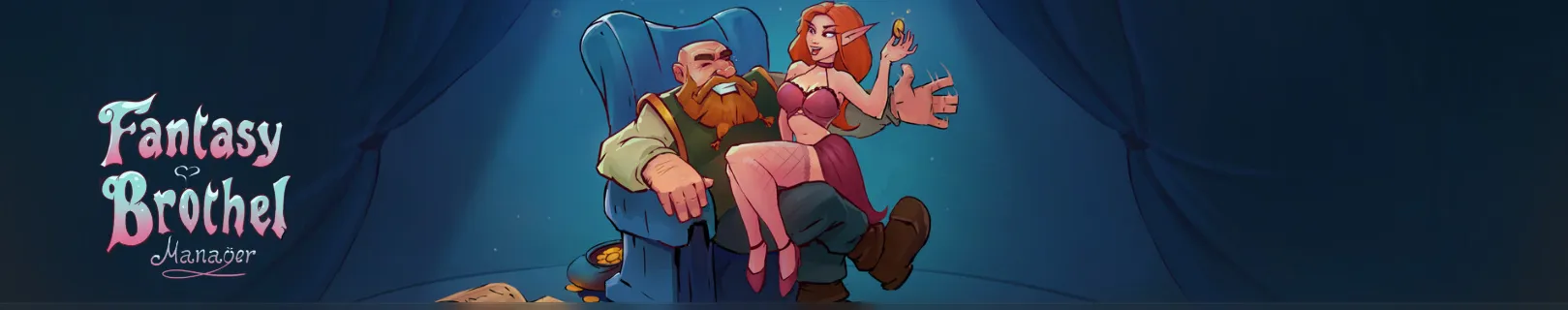 Fantasy Brothel Manager cover 0.4.0f1 – Ren'Py adult game by Eki-Eki-Eki free download