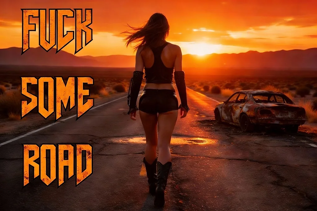 Fucksome Road cover 0.29 – HTML adult game by Blood-Red Circus free download