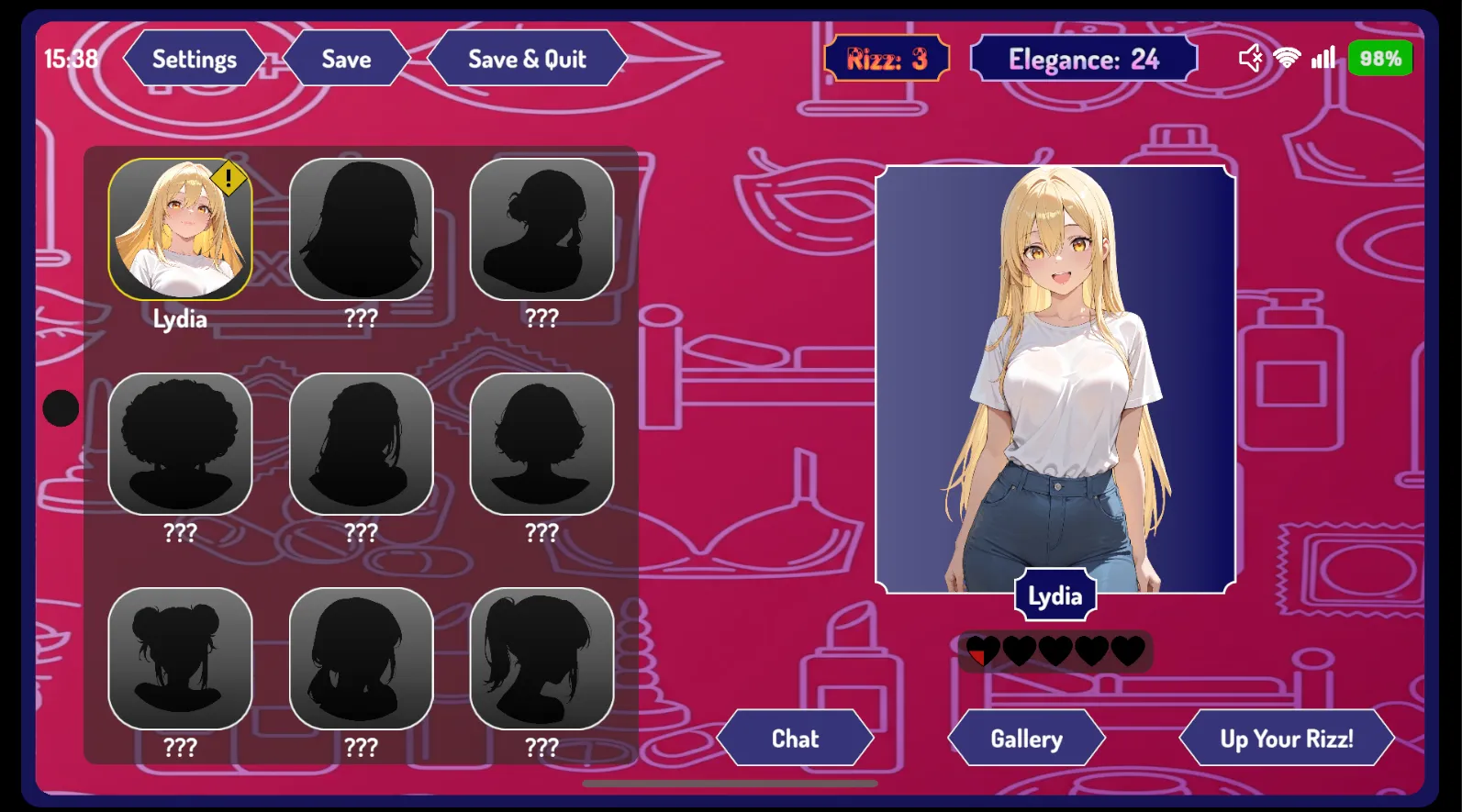 MelodyMuse gameplay screenshot 1 (Ren'Py adult game) by AtE – free download